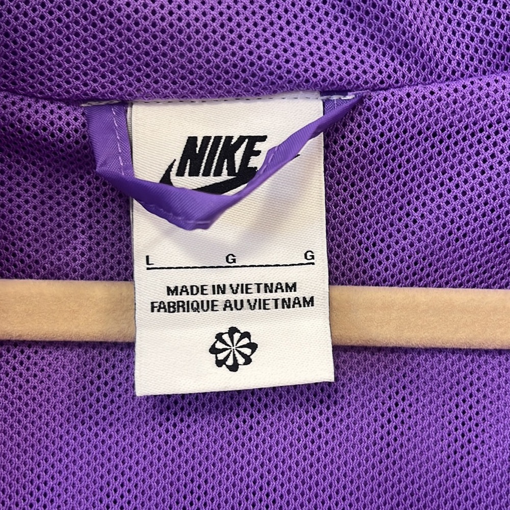 Nike Windrunner Pink Purple Windbreaker Rain Jacket Men’s Large Women’s L/XL NWT - Picture 11 of 14